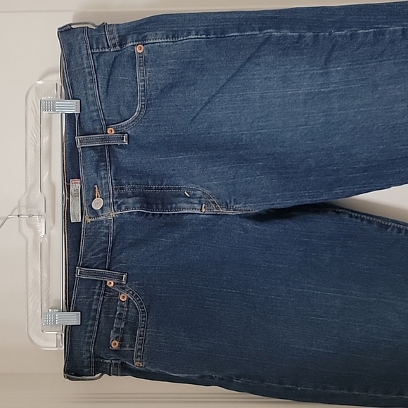 Levi's Size 14L. Boot Cut 515 Blue Jeans, Mid-Rise, Medium Wash, EUC - Picture 12 of 13